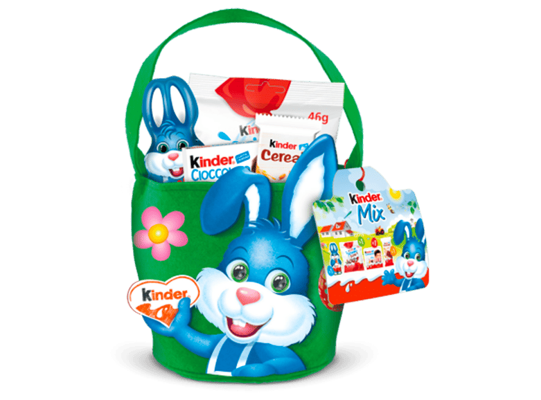 Kinder Mix_Egg hunt basket_Coniglio_Prodotti
