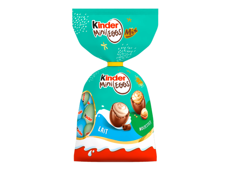 Kinder Mini Eggs Mix Lait et Noisettes 260g
