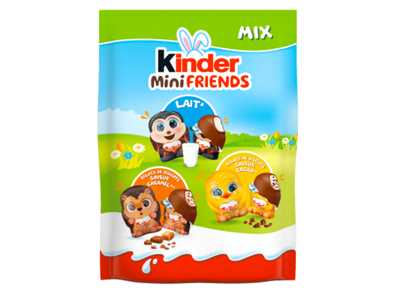 Kinder Mini Friends mix 3 saveurs 122g