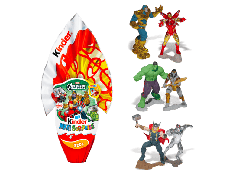 Maxi Kinder Surprise 320g Marvel Avengers