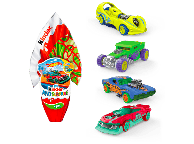 Maxi Kinder Surprise 150g Hot Wheels
