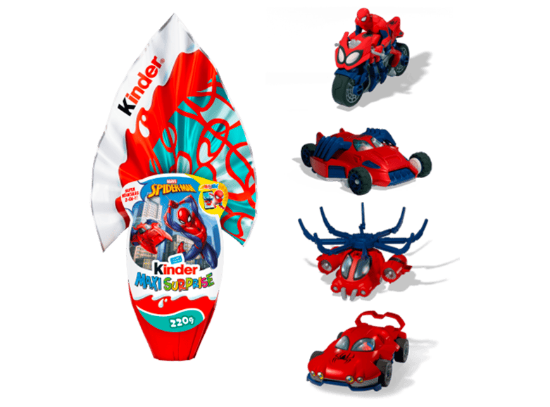 Maxi Kinder Surprise 220g Spider-Man