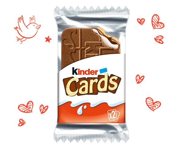 Kinder cards homepage