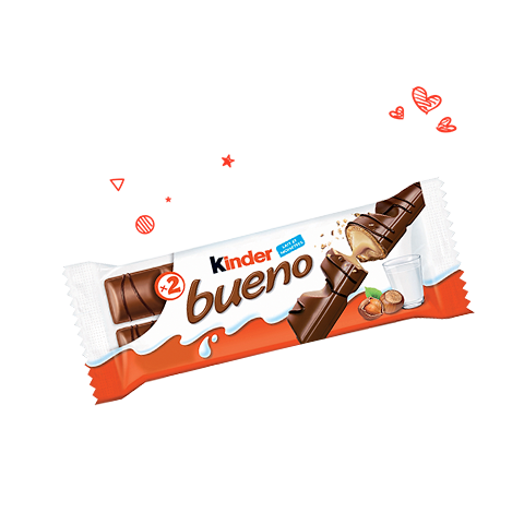 Le plaisir de Kinder Bueno