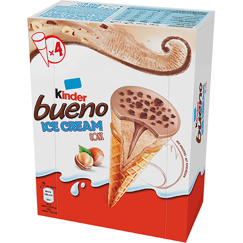 kinder ice cream bueno cones