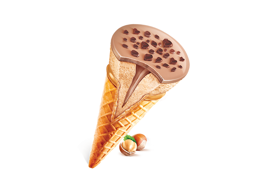 kinder ice cream cone