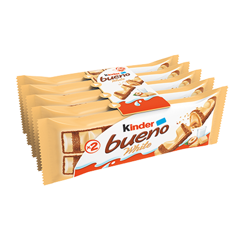 KINDER BUENO WHITE 195G KINDER BUENO WHITE 195G