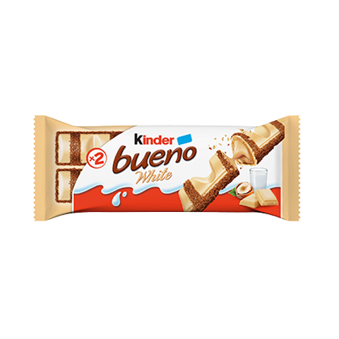 KINDER BUENO WHITE 39G KINDER BUENO WHITE 39G