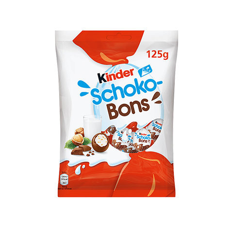 chocolate eggs - kinder schoko bons 125g