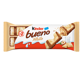 kinder bueno white