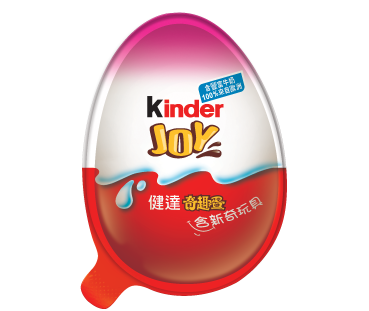 健達奇趣蛋 單蛋裝粉紅色版