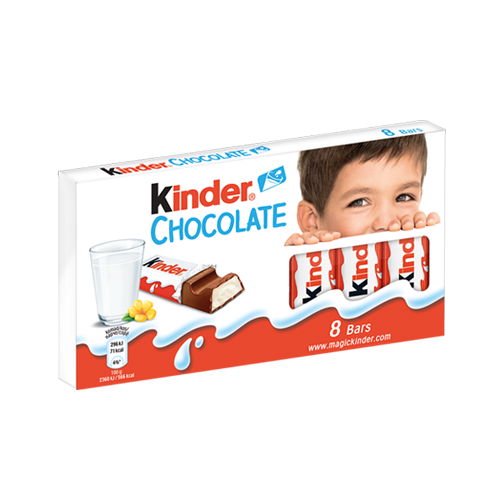 milk chocolate bar kinder chocolate 100gr