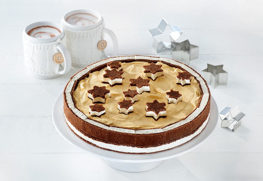 Milch-Schnitte torta s narančom landing page mobile teaser