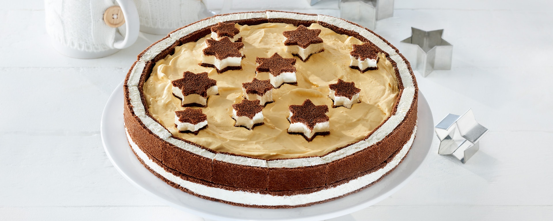 Milch-Schnitte torta s narančom landing page teaser