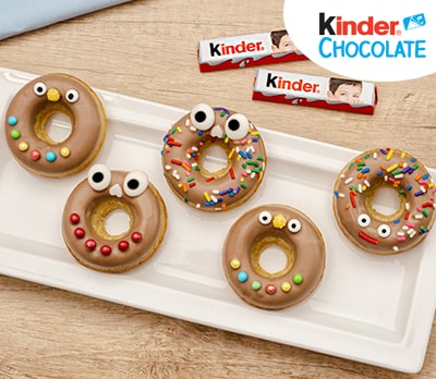 Kinder Chocolate mini krafne teaser