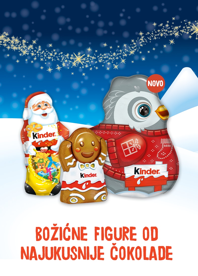 Kinder božićne figure