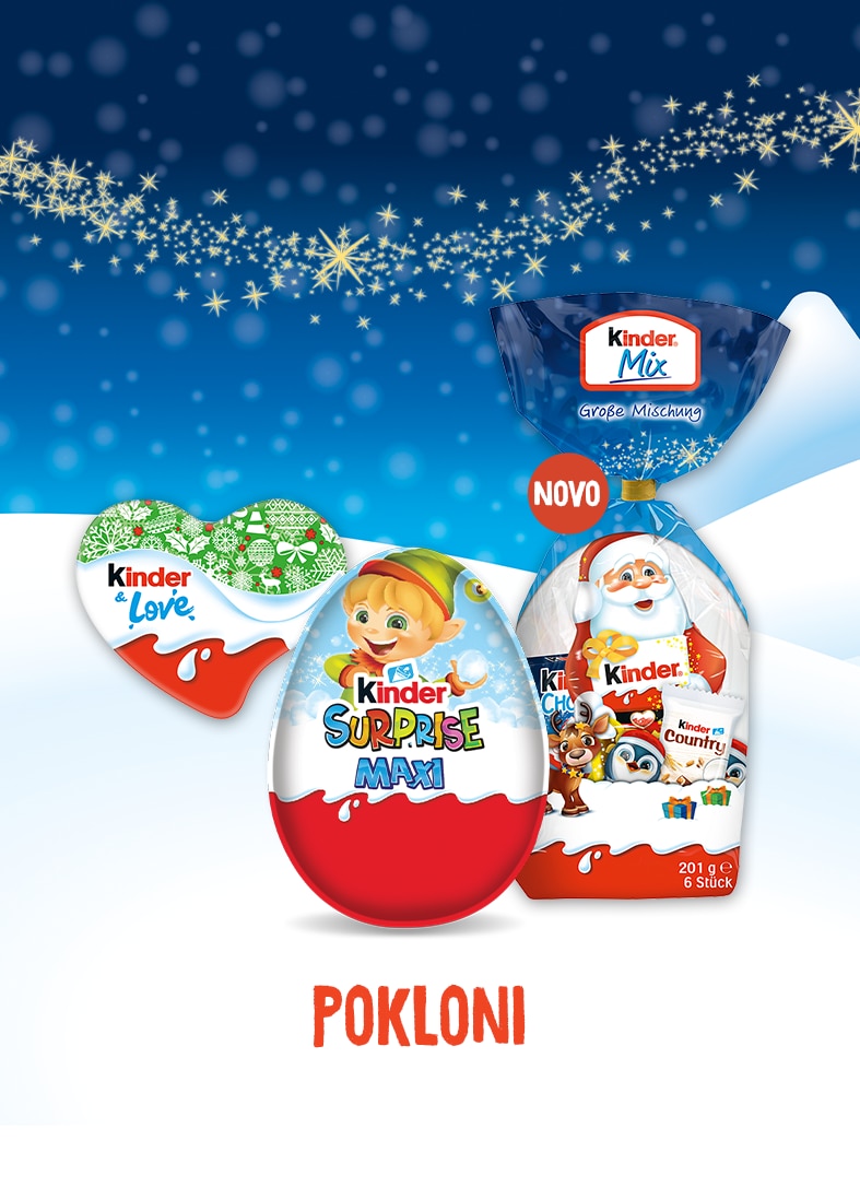 Kinder božićni pokloni
