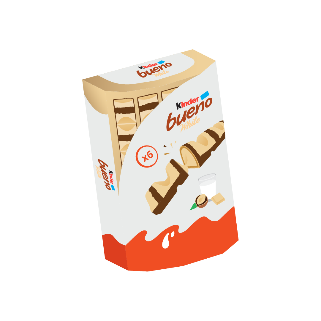 Kinder Bueno White T6