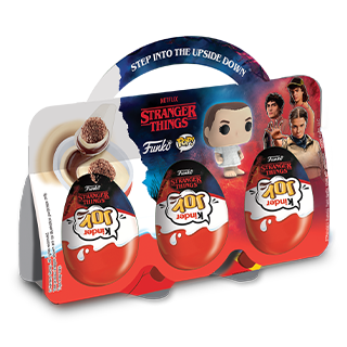 Kinder Joy & Stranger Things x3