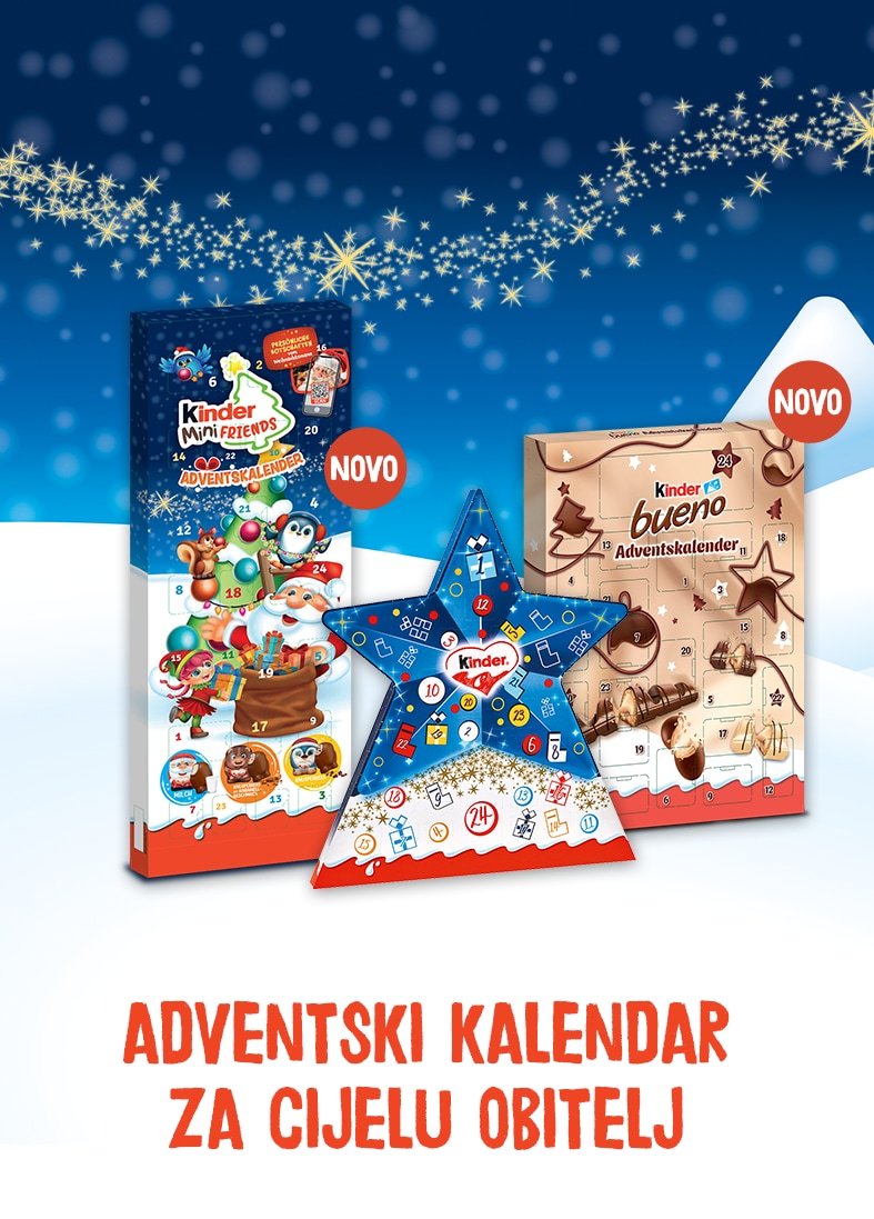 Kinder adventski kalendar