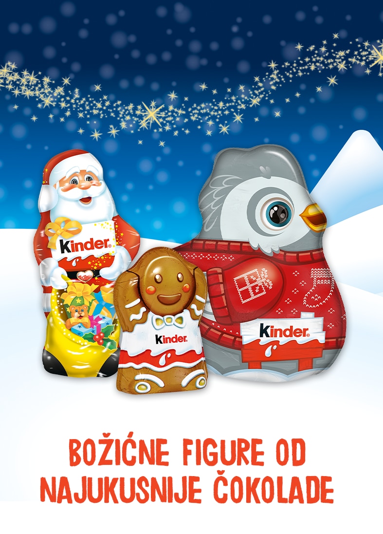 Kinder božićne figure