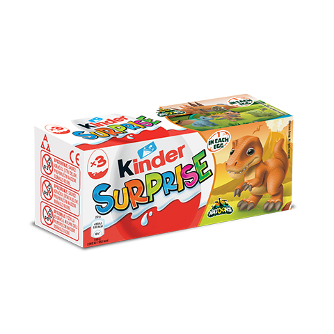 Kinder Surprise Natoons x3