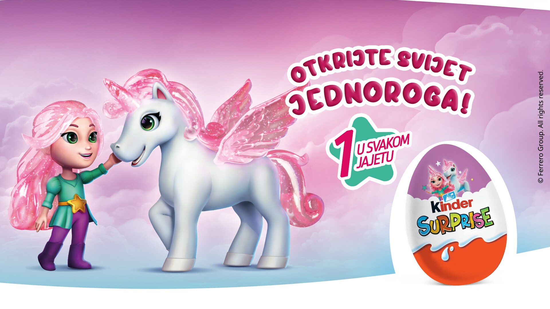 Kinder Surprise unicorns
