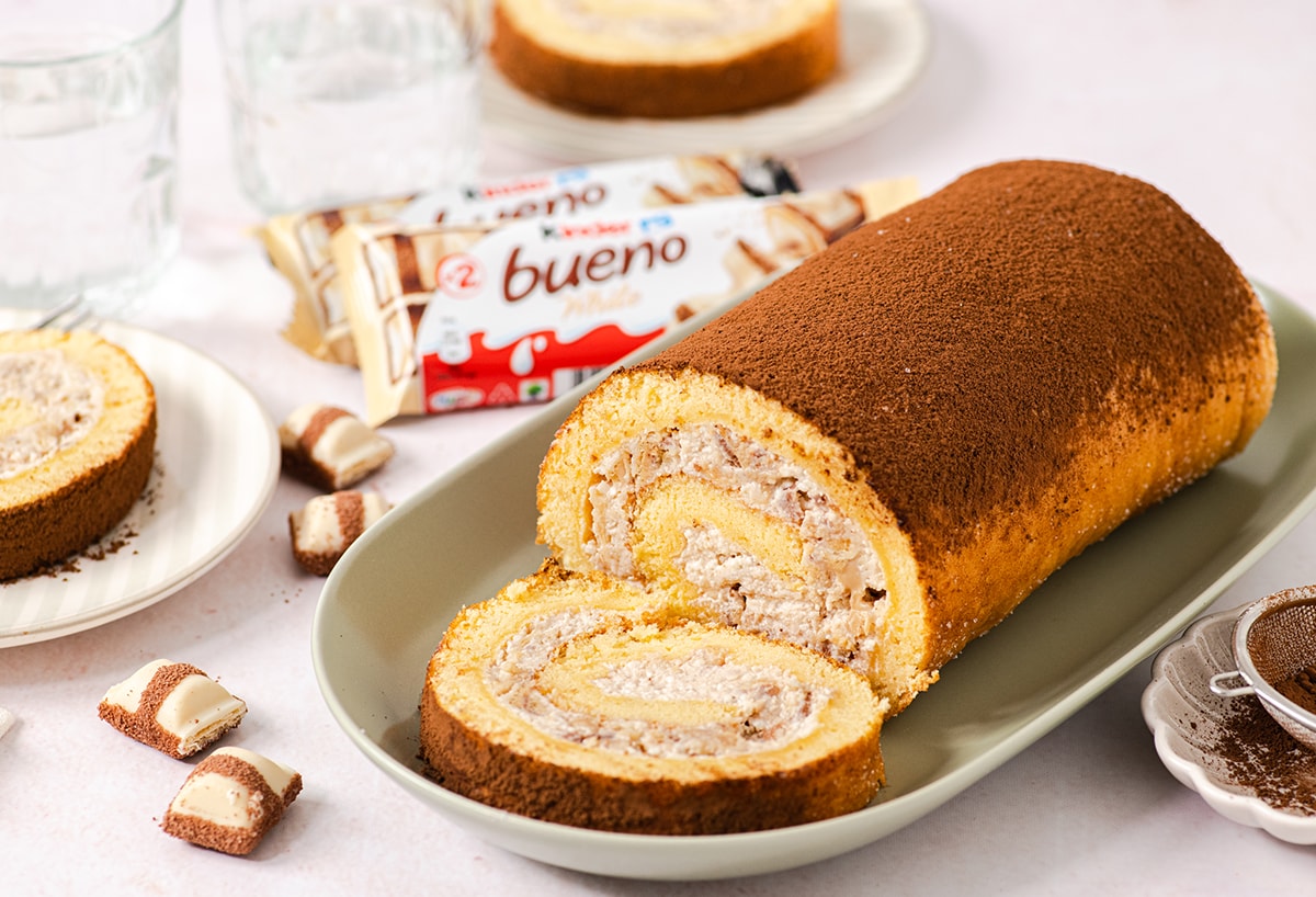 kinder bueno white rolada