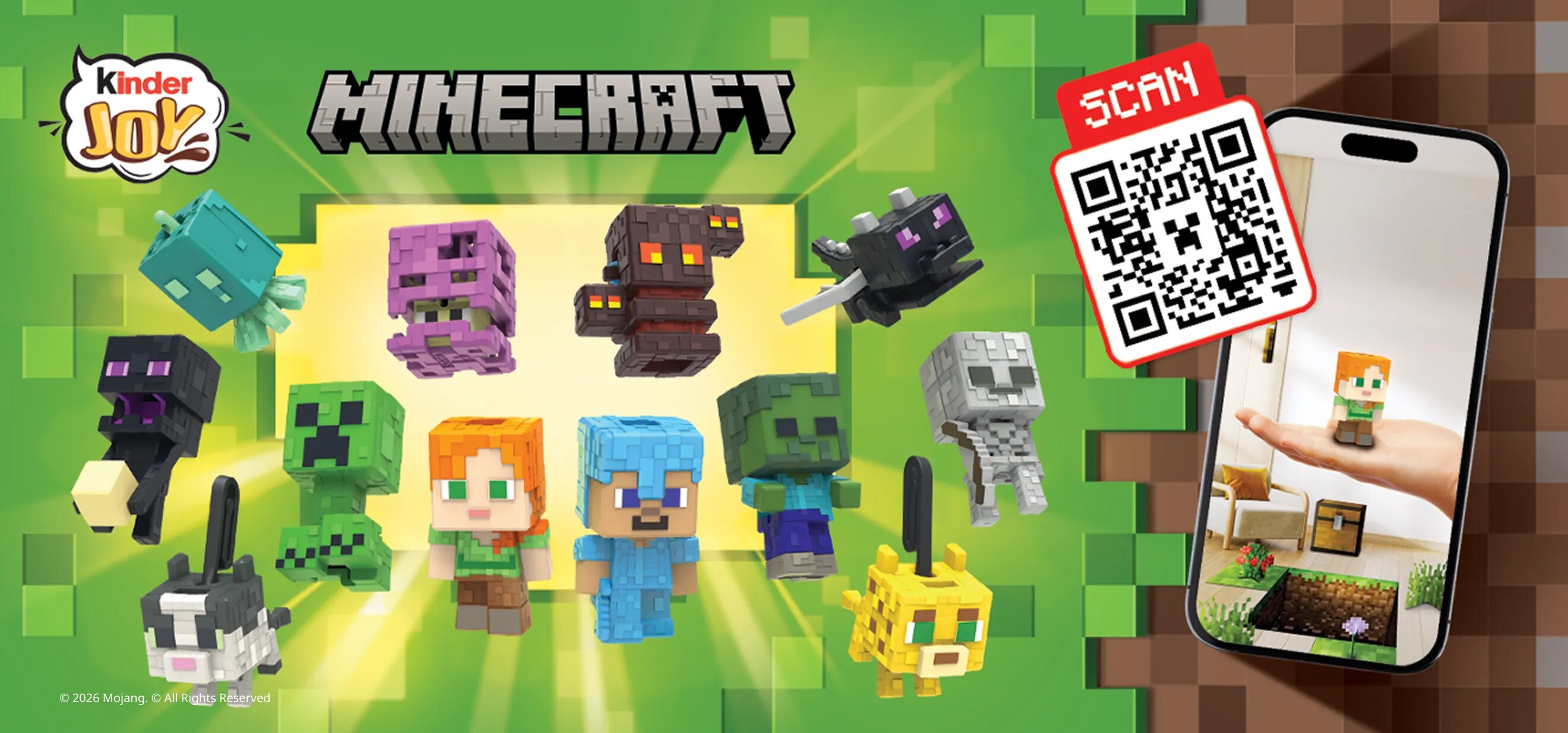 Kinder Joy minecraft