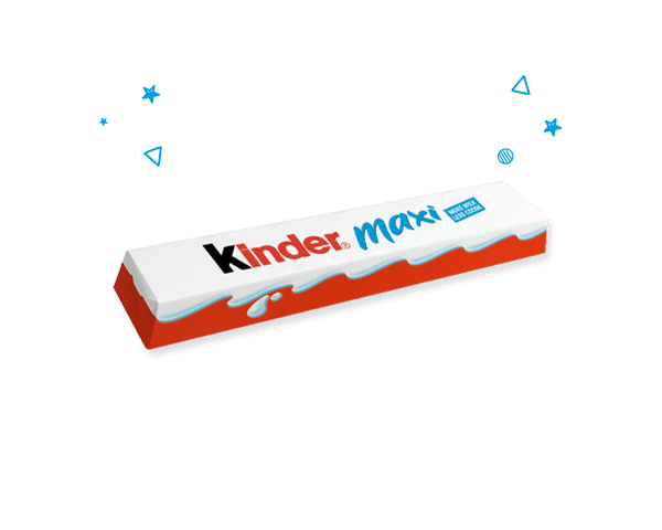 kinder product slider maxi