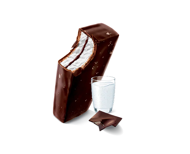 ice sandwich kinder pingui chocolate