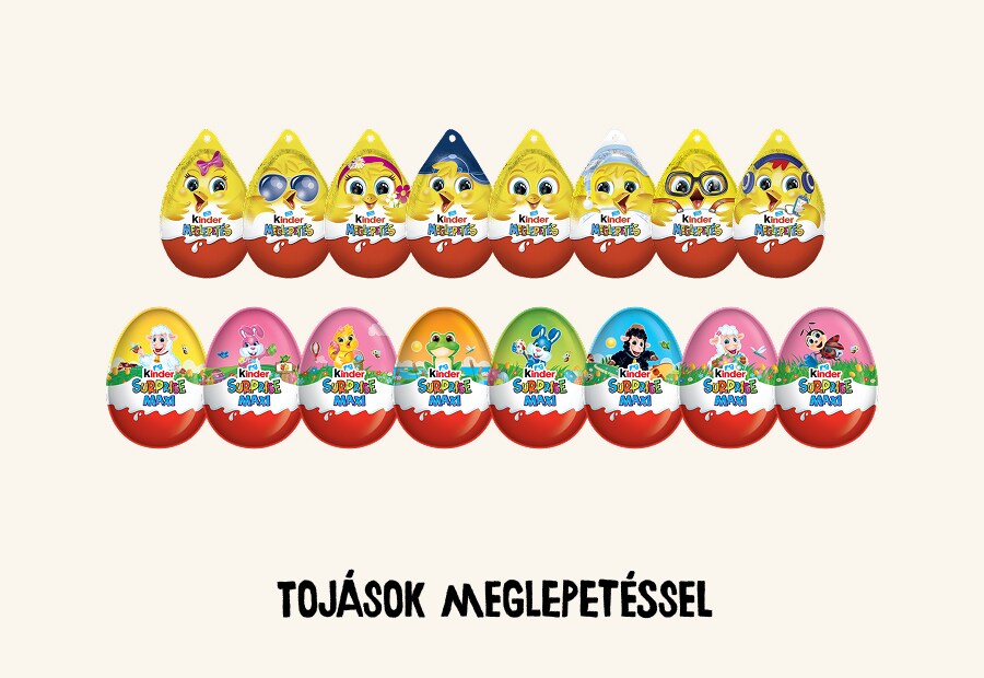 tojasok meglepetessel