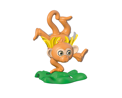 LEAPING MONKEY - Kinder Surprise - Kinder India