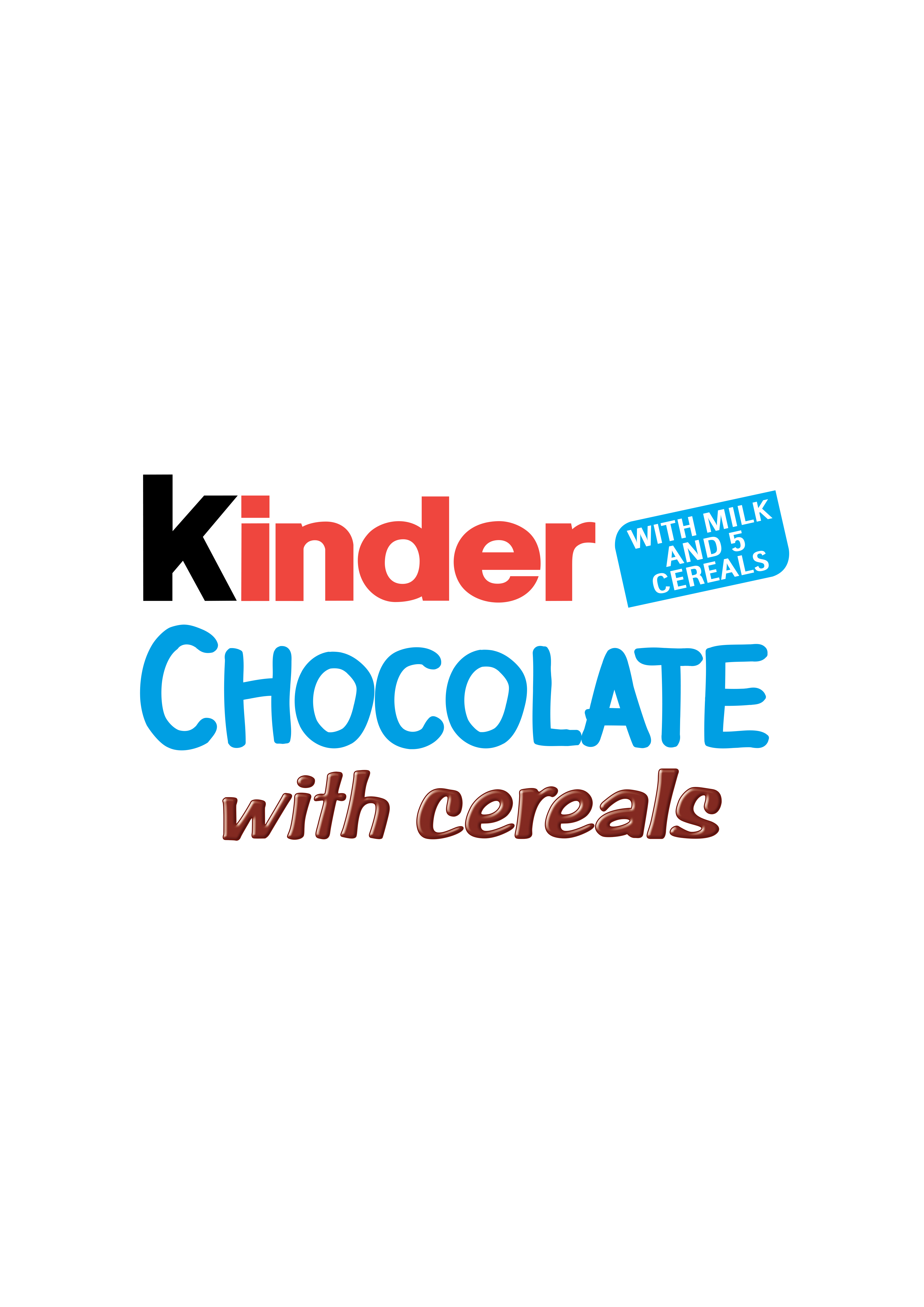 Kinder Chocolate with Cereals Logo