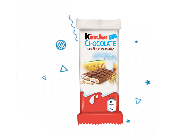 Kinder Chocolate with Cereals