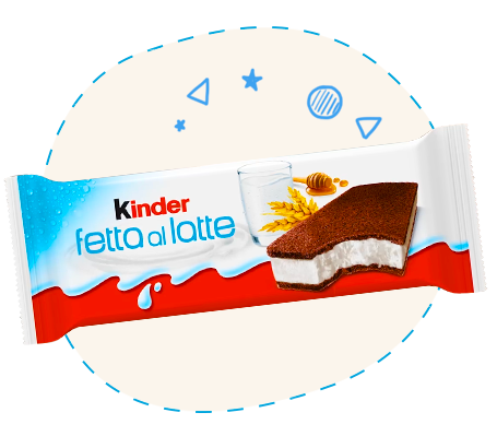 Kinder fetta al late