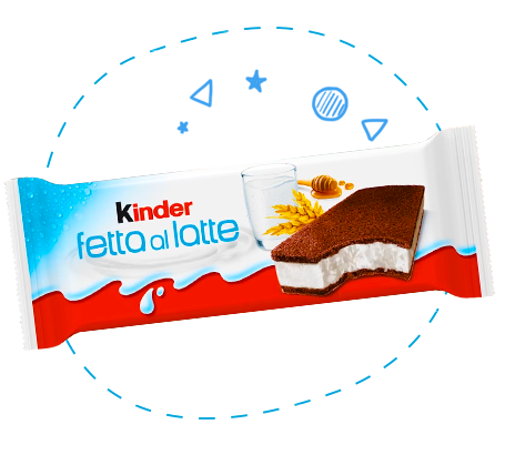 Kinder fetta al late