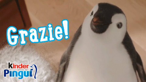 Kinder Pinguì Fiocco GIF2