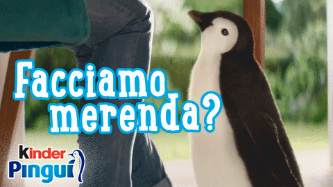 Kinder Pinguì Fiocco GIF3