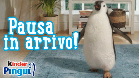 Kinder Pinguì Fiocco GIF5