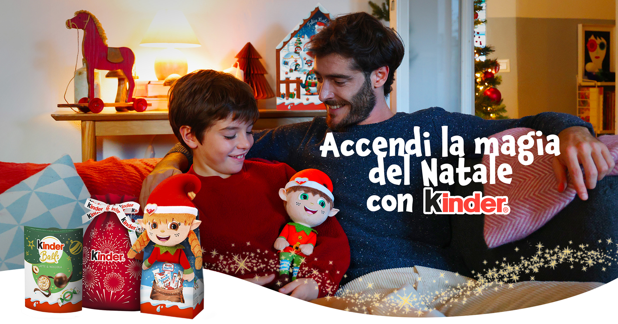 Vivi l’attesa con la magia di Kinder