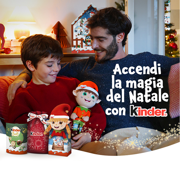Vivi l’attesa con la magia di Kinder