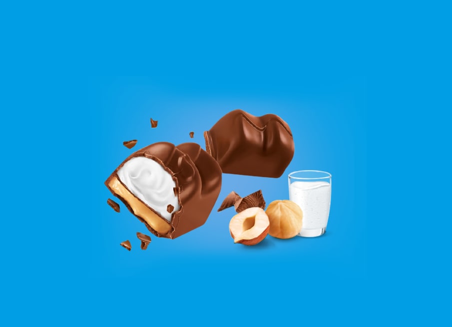 snack chocolate mini bars kinder choko fresh