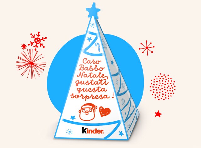 Kinder Natale Lancio Box Babbo