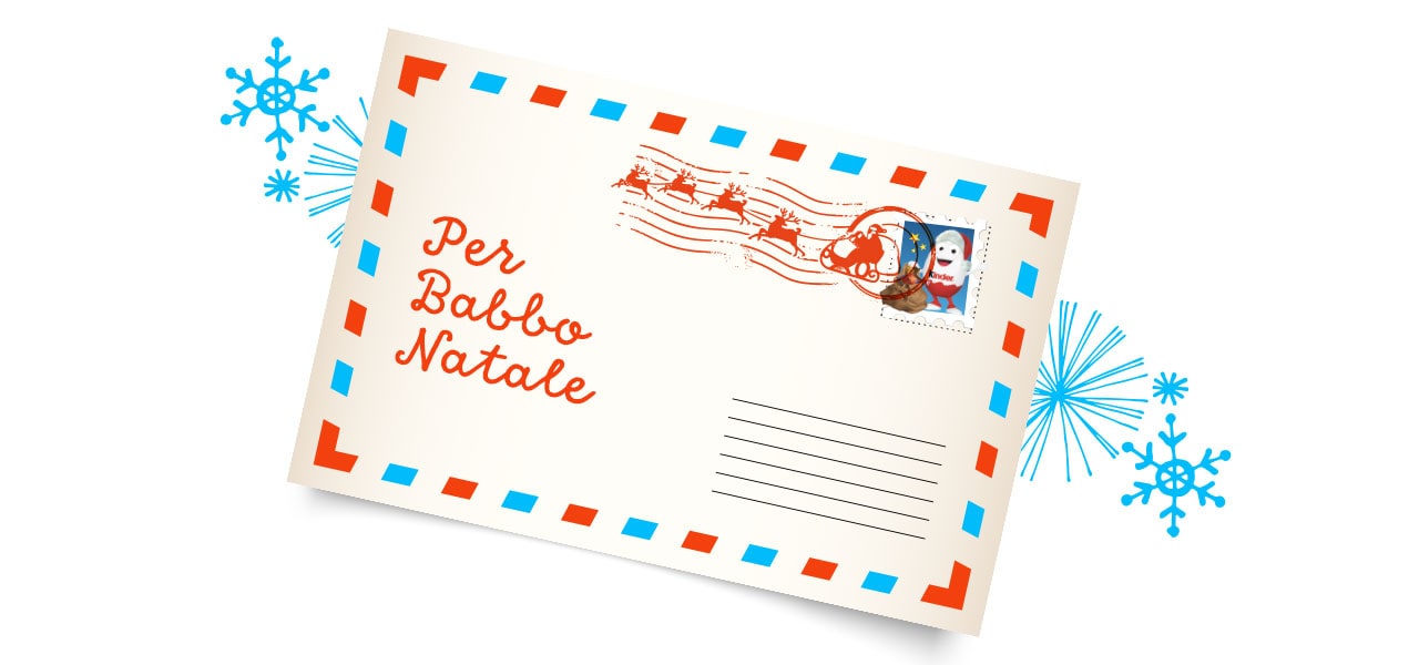 Kinder Natale Immagine Letterina