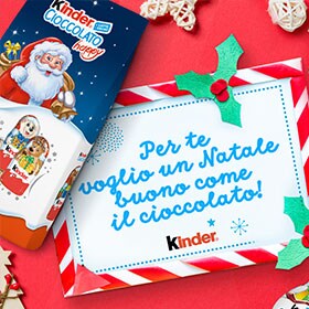 Kinder Natale Media Carousel Babbo Natale