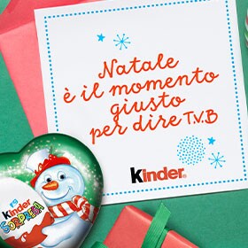 Kinder Natale Media Carousel Cuore