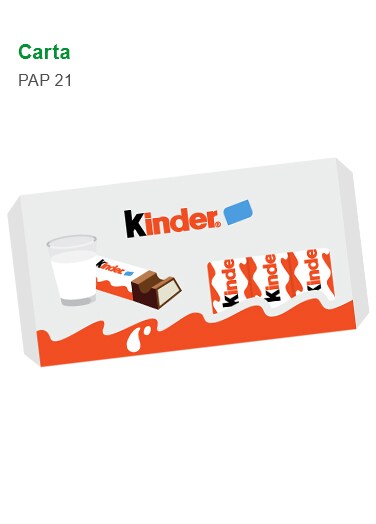 Kinder Cioccolato Packaging Scatola