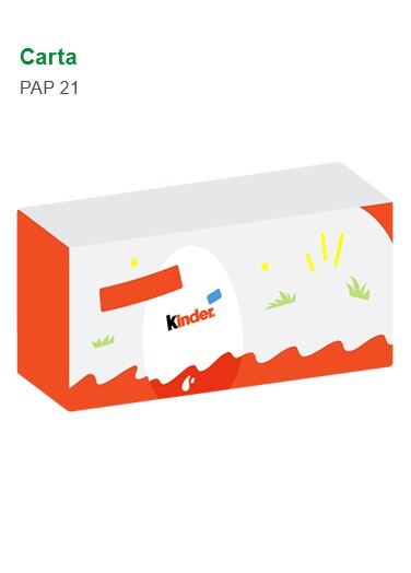Kinder Sorpresa Packaging Astuccio