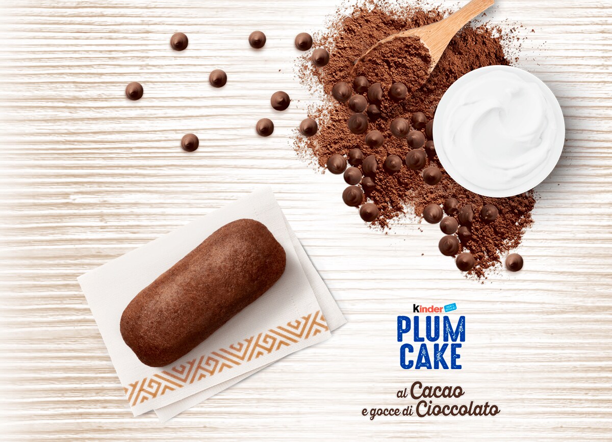 Kinder Plumcake Cacao